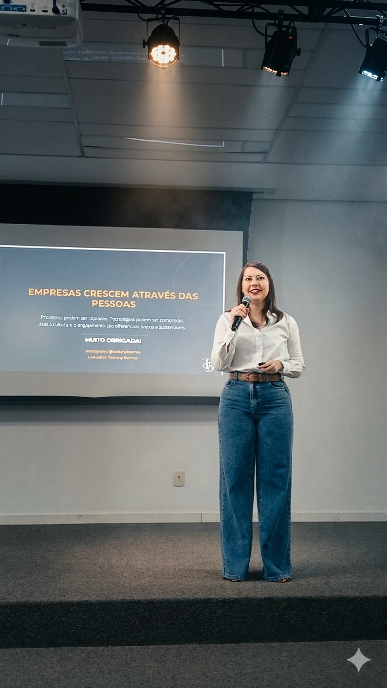 Tatiany Barros, mentora de liderança